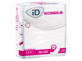 Imagen del producto ID Expert Rectangular compresas normal 30,5x8cm 12u
