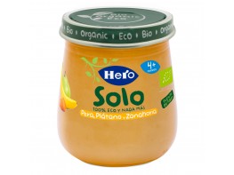Imagen del producto Hero Baby Solo ecológico pera plátano zanahorias 120g