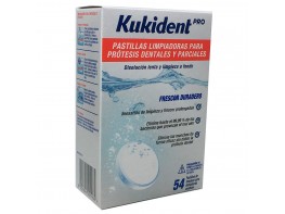 Imagen del producto Kukident pastillas limpiadoras 54 und