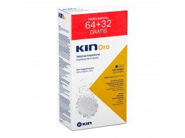 Imagen del producto Kin Oro tabletas limpiadoras 64+32u