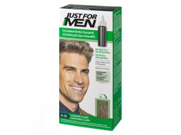 Imagen del producto Just for men colorante en champú castaño claro