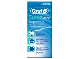 Imagen del producto OralB seda dental superfloss 50ml