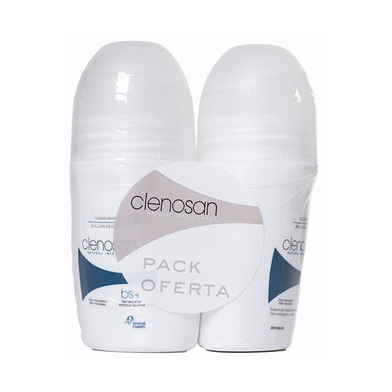Clenosan pack duplo desodorante roll-on