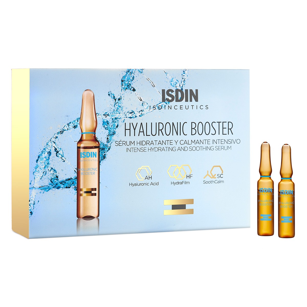 Isdinceutics hyaluronic booster 30 ampollas