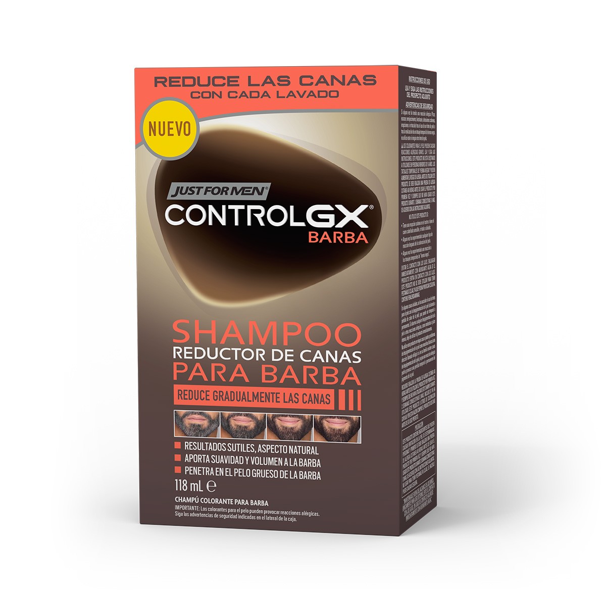 Just For Men Control Gx Barba 118 ml