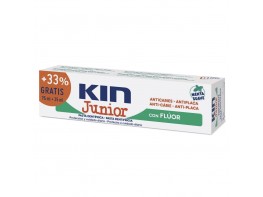 Kin Junior pasta dental suave de menta 75+25ml