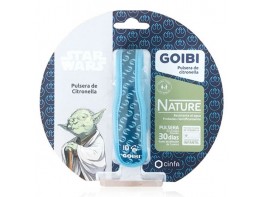 Goibi Nature Star Wars Yoda pulsera de citronella 1u