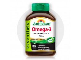 Jamieson Omega 3 fuerza extra 700mg 100 cápsulas